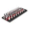 Tekton 3/8 Inch Drive Hex/Torx Bit Socket Set with Rails, 31-Piece (1/8-3/8 in., 3-10 mm, T10-T60) SHB91203 - alternate 1